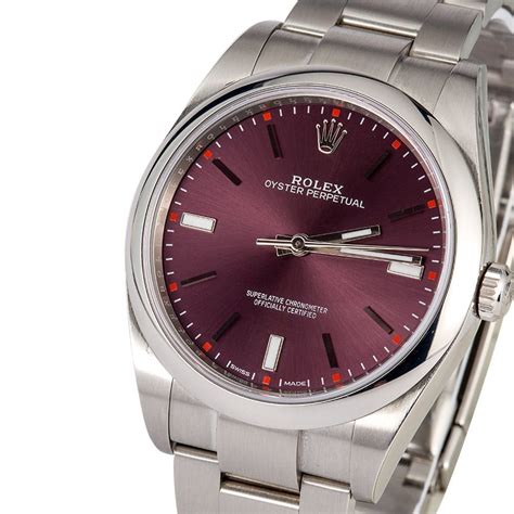 rolex oyster perpetual 114300 watchfinder|rolex oyster perpetual red grape.